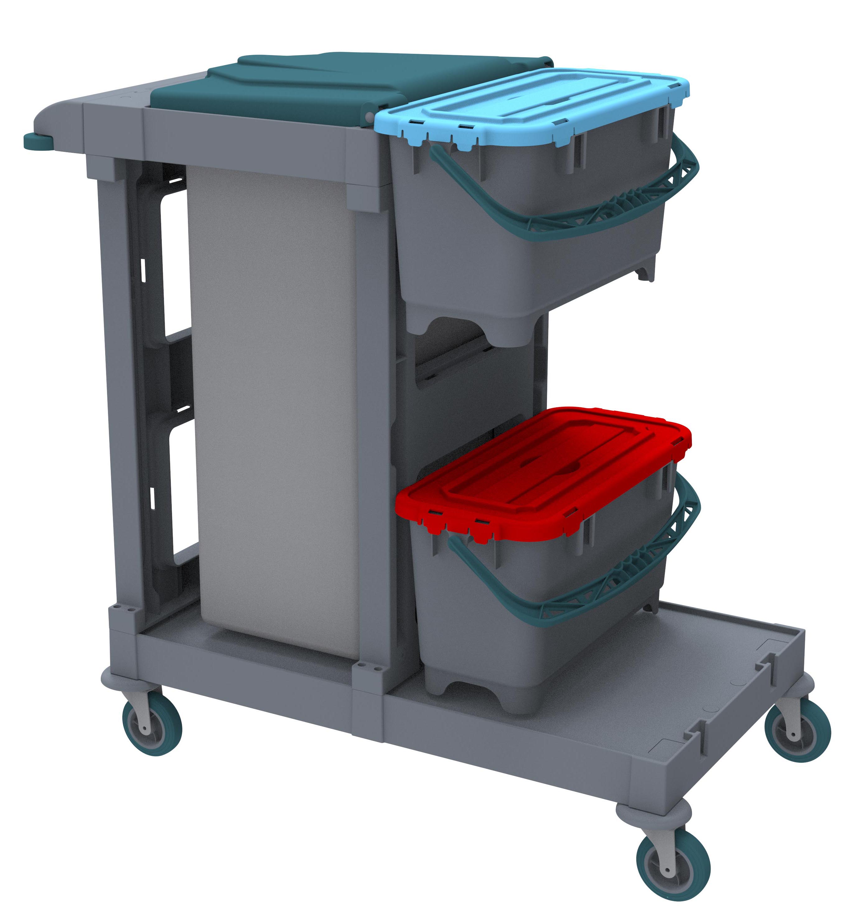 ALFACART TEMİZLİK ARABASI,AC2105