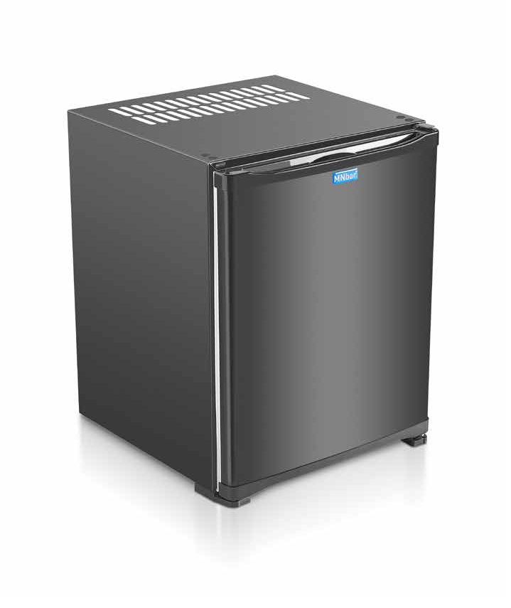 MNbar Otel Tipi 40 Lt. Minibar Blok Kapı Siyah Inverter 
