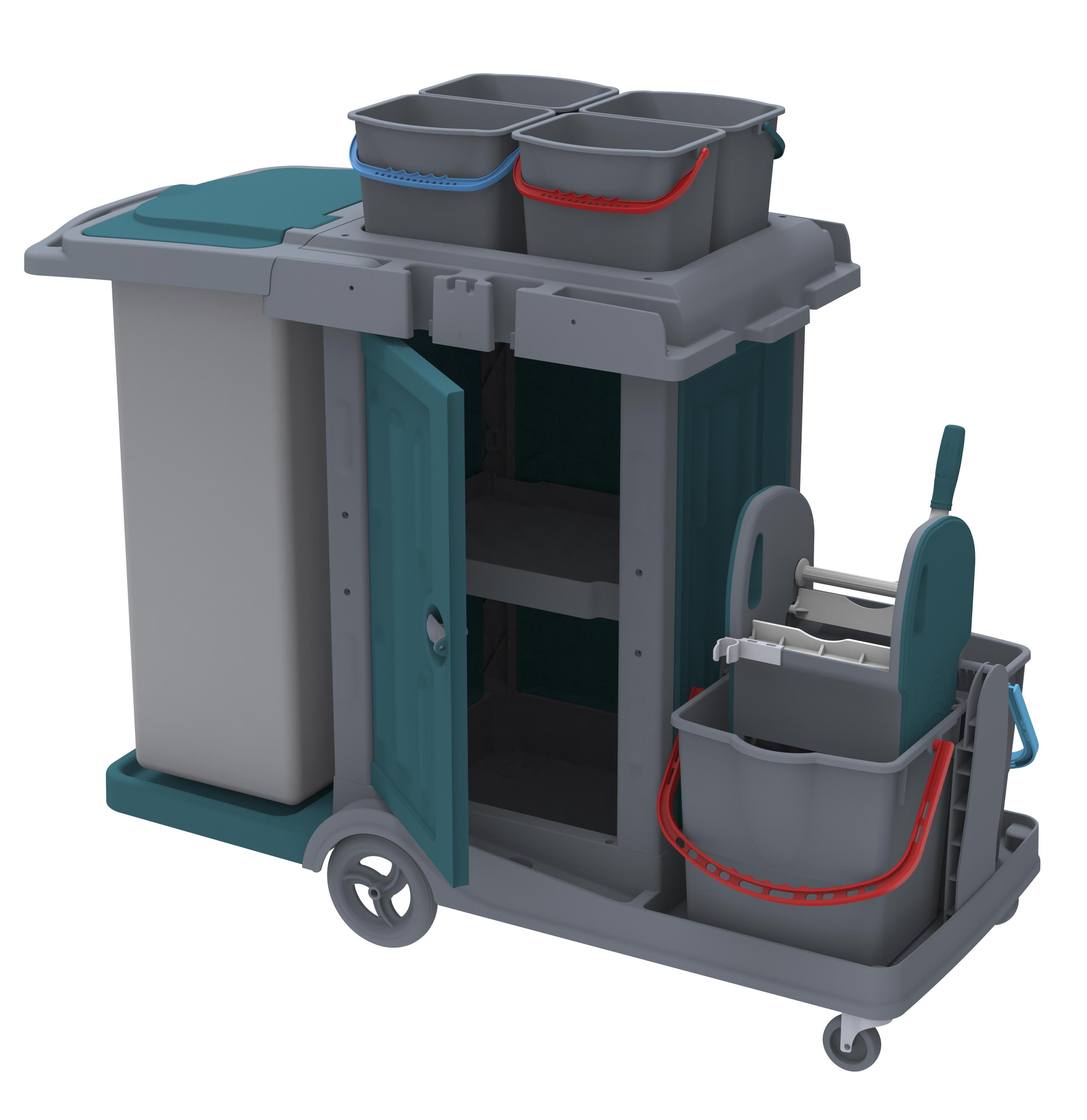 KLASİK KAT TEMİZLİK ARABALARI